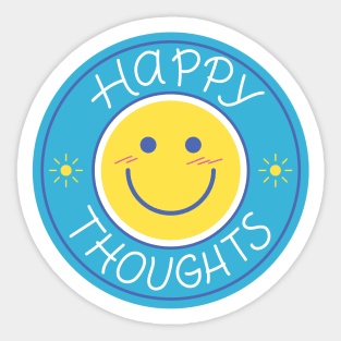 Happy  Thoughts Sticker